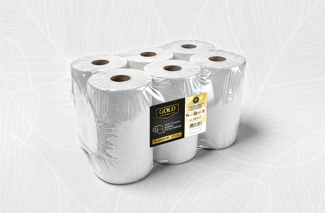 Gold Premium - 19cm x 200m - 6 rolos
